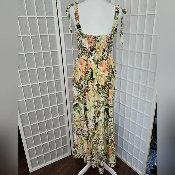 Joie Floral Maxi Dress - Multicolor - Picture 6 of 8